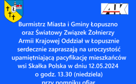 Uroczystość Patriotyczna w Skałce Polskiej - 12.05.2024 r.