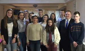 zdjecie na stronie o tytule: Rozpoczęcie działalności Młodzieżowej Rady Gminy Łopuszno w III kadencji