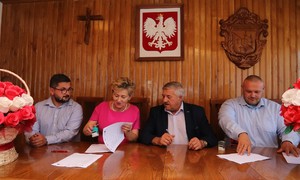 zdjecie na stronie o tytule: Podpisano umowę na budowę oczyszczalni ścieków za blisko 15 mln. zł