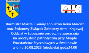 zdjecie na stronie o tytule: Uroczystość Patriotyczna w Ewelinowie - 20.08.2023