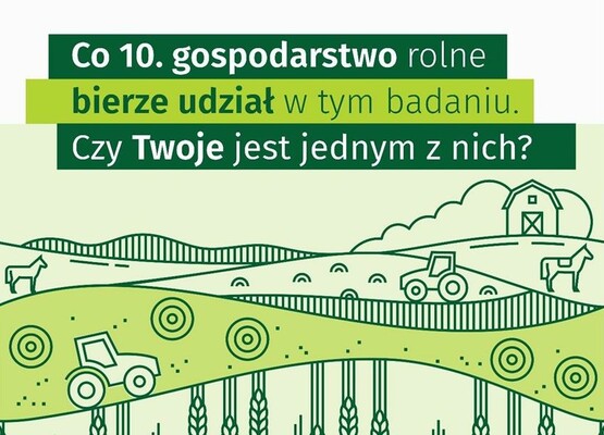 Komunikat dla rolników – badanie „Zintegrowane statystyki dotyczące gospodarstw rolnych”