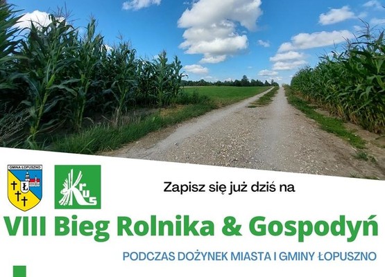 Zdjęcie do aktualności VIII Biegu Rolnika & Gospodyń – Łopuszno 2025