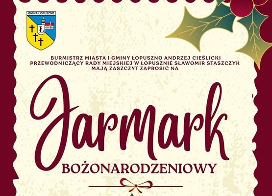 Zdjęcie do aktualności Jarmark Bożonarodzeniowy w Łopusznie