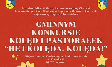 Gminny Konkurs Kolęd i Pastorałek pod nazwą „Hej Kolęda, Kolęda!”