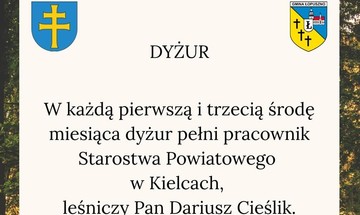 Dyżur leśniczego ds. lasów niepaństwowych
