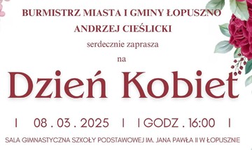 Zdjęcie do aktualności Dzień Kobiet - Zaproszenie
