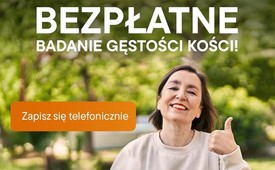 Bezpłatne badanie gęstości kości!