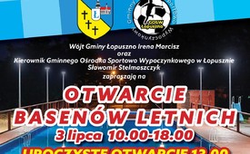 Otwarcie basenów letnich - 3 lipca 2021 r.