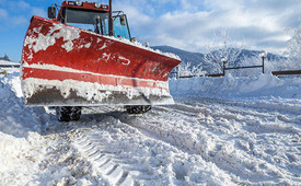 Zimowe utrzymanie dróg na terenie Gminy Łopuszno w sezonie 2025/2026