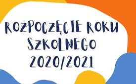 Życzenia z okazji rozpoczęcia roku szkolnego 2020/2021