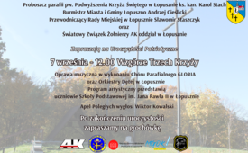 Uroczystość patriotyczna na Wzgórzu Trzech Krzyży