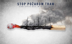 Kampania Stop pożarom traw
