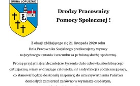 Dzień Pracownika Socjalnego 2020