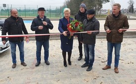 Parking przy GOSW w Łopuszno uroczyście oddany do użytkowania Mieszkańcom i znamienitym Gościom Gminy Łopuszno