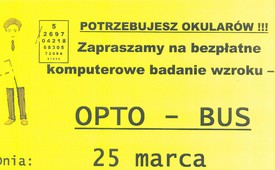 Bezpłatne badania wzroku - 25 marca 2021 r.