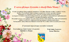 Życzenia z okazji Dnia Mamy 26.05.2020 r.