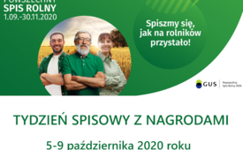 Tydzień spisowy z nagrodami 5-9 października 2020