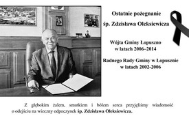 Ostatnie pożegnanie śp. Zdzisława Oleksiewicza