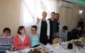 Spotkanie wielkanocne podopiecznych Warsztatów Terapii Zajęciowej w Fanisławicach