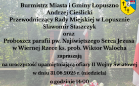 Uroczystość patriotyczna w Fanisławicach  - 31.08.2025 r.