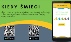 zdjecie na stronie o tytule: Gmina Łopuszno zachęca do pobrania aplikacji Kiedy śmieci