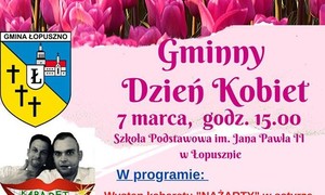 zdjecie na stronie o tytule: Gminny Dzień Kobiet 07.02.2020 - Zaproszenie