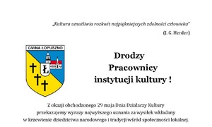 zdjecie na stronie o tytule: Dzień Pracowników Kultury 2022