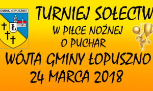 zdjecie na stronie o tytule: Turniej piłki nożnej o Puchar Wójta Gminy Łopuszno
