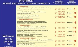 zdjecie na stronie o tytule: Wykaz placówek udzielających tymczasowego schronienia