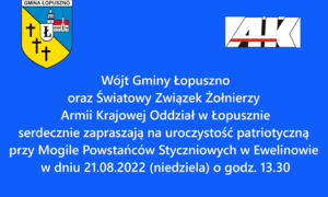 zdjecie na stronie o tytule: Uroczystość patriotyczna w Ewelinowie 21.08.2022 r.