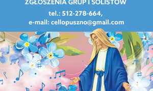 zdjecie na stronie o tytule: I Powiatowy Przegląd Pieśni Maryjnych
