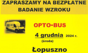 zdjecie na stronie o tytule: Zaproszenie na bezpłatne badanie wzroku
