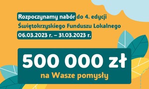 zdjecie na stronie o tytule: Ponad 500 tys. zł dla organizacji pozarządowych i grup nieformalnych z województwa świętokrzyskiego. Sprawdź jak uzyskać dotację!