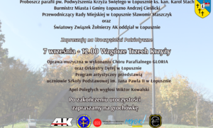 zdjecie na stronie o tytule: Uroczystość patriotyczna na Wzgórzu Trzech Krzyży