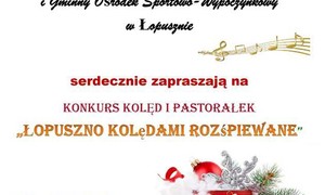 zdjecie na stronie o tytule: Konkurs kolęd i pastorałek - Łopuszno Kolędami Rozśpiewane - 17.12.2017