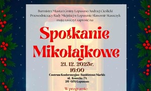 zdjecie na stronie o tytule: Spotkanie Mikołajkowe