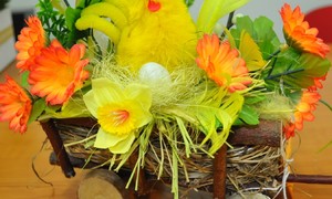 zdjecie na stronie o tytule: Rozstrzygnięcie „Konkursu na Najpiękniejszy Stroik Wielkanocny”