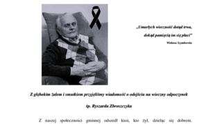 zdjecie na stronie o tytule: Ostatnie pożegnanie śp. Ryszarda Zbroszczyka