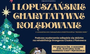 zdjecie na stronie o tytule: I Łopuszańskie Charytatywne Kolędowanie