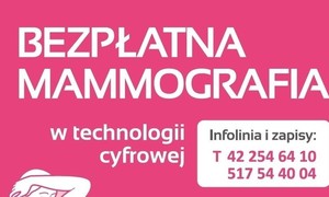 zdjecie na stronie o tytule: Bezpłatne badania mammograficzne