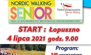 zdjecie na stronie o tytule: Igrzyska LZS oraz marsz nordic walking - 04.07.2021 r.