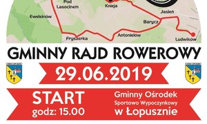 zdjecie na stronie o tytule: Gminny Rajd Rowerowy - 29.06.2019 r.