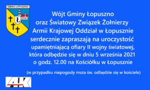 zdjecie na stronie o tytule: Uroczystość patriotyczna na Kościółku 5 września 2021