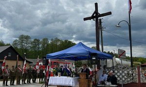 zdjecie na stronie o tytule: 82-rocznica pacyfikacji wsi Skałka Polska