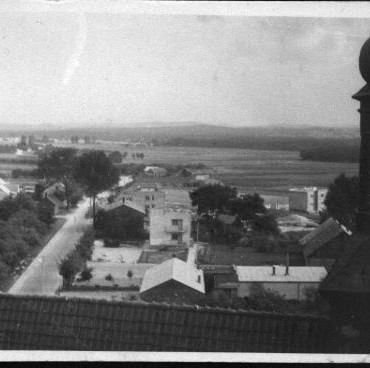 Panorama Łopuszna z 1972...