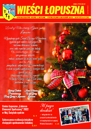 Okładka: GRUDZIEŃ 2022